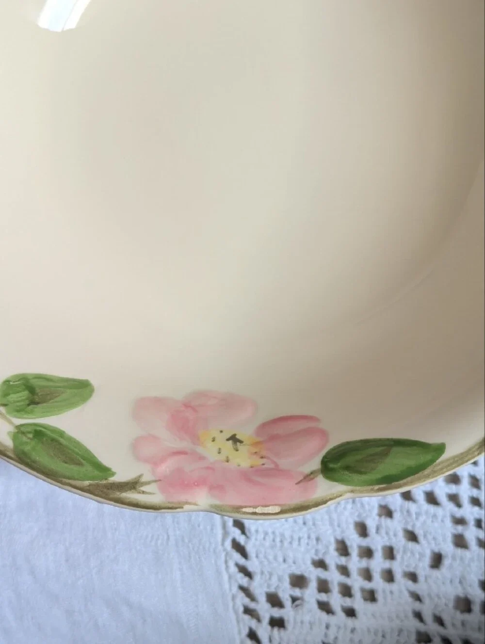Franciscan Earthenware Desert Rose Serving Bowl